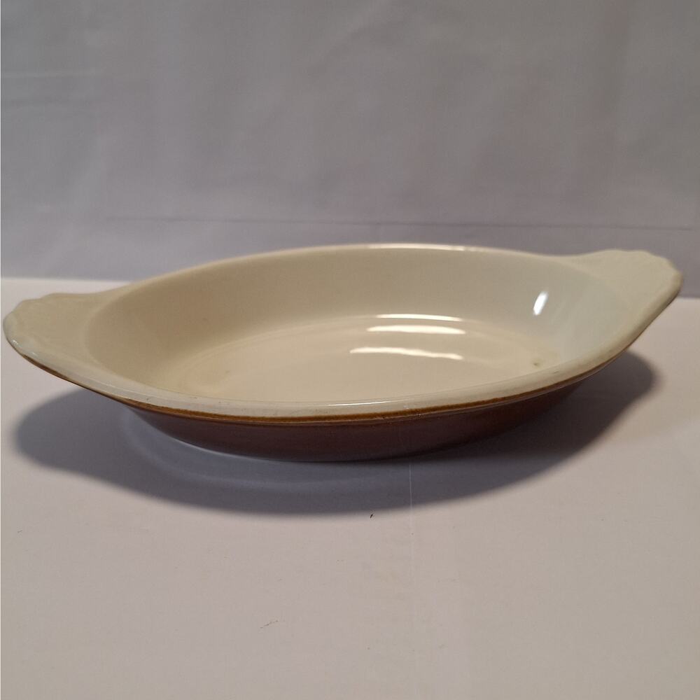 Hall 528 Au Gratin Ceramic Baking Dish Brown